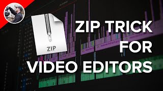 One Click to Create and Organize a Video Project - Quick Zip Trick