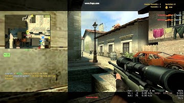 CSS ESEA | De_Inferno 1v4 awp clutch