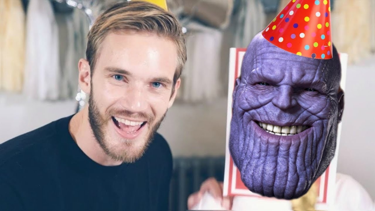 PewDiePie Congratulations Thanos Diss Track Avengers Endgame