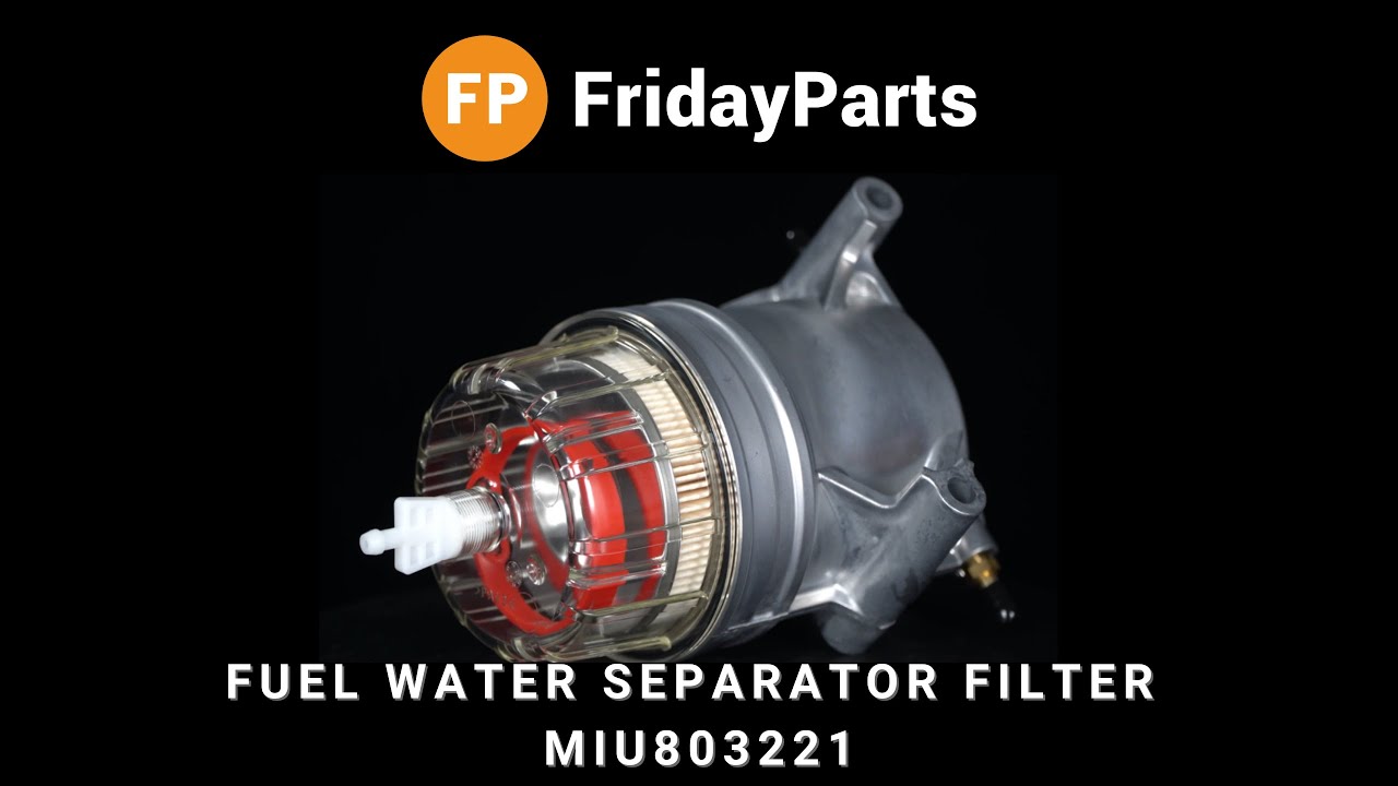 Fuel Water Separator Filter Assembly MIU803221 MIA882886 for John Deere