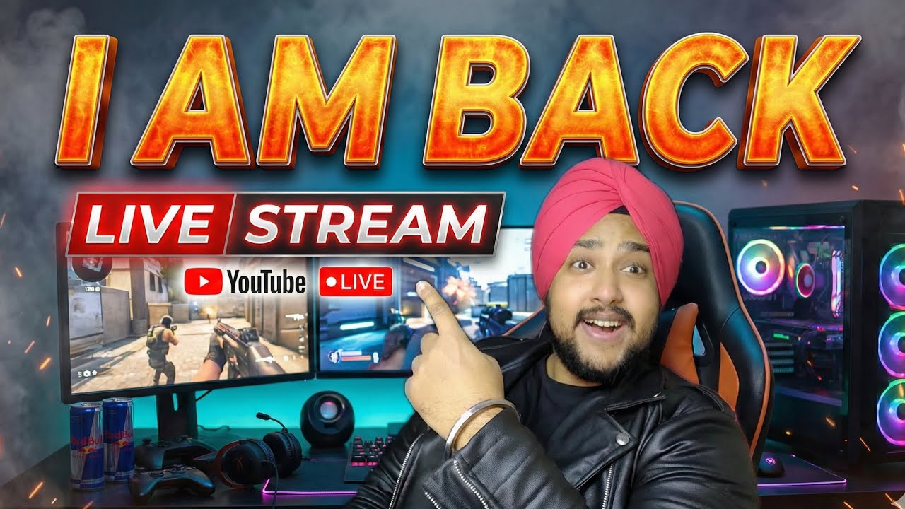 I AM BACK LETS CHILL INDUS BRX PRIME RUSH LIVE