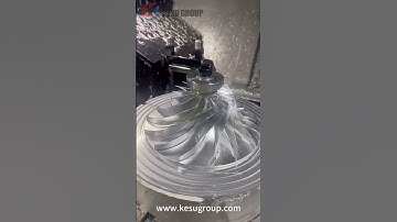 Impeller 5 axis machining