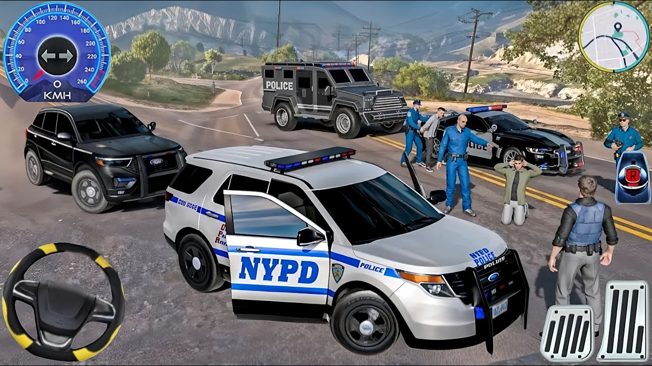 Police Car Chase Simulator 3D Game - Real Cop Cars Driving Simulator ...