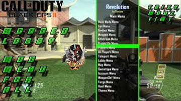 BO2 - MOD MENU FOR EVERYONE ( XBOX & PS3 ) - MODDED LOBBIES