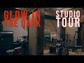 Glow In The Dark Recording Studio Tour with Matt Goldman & Nate Washburn