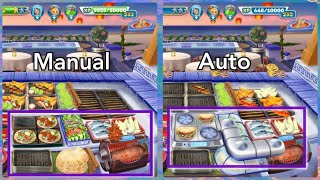Cooking Fever - Sirtaki Taverna Level 40 (3 Stars) With & W/O Automatic Machine screenshot 1