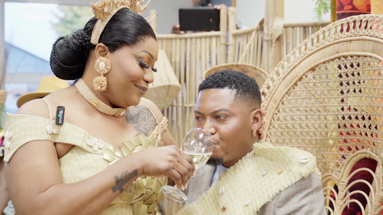 LE MARIAGE COUTUMIER DE REINE ET KEVIN