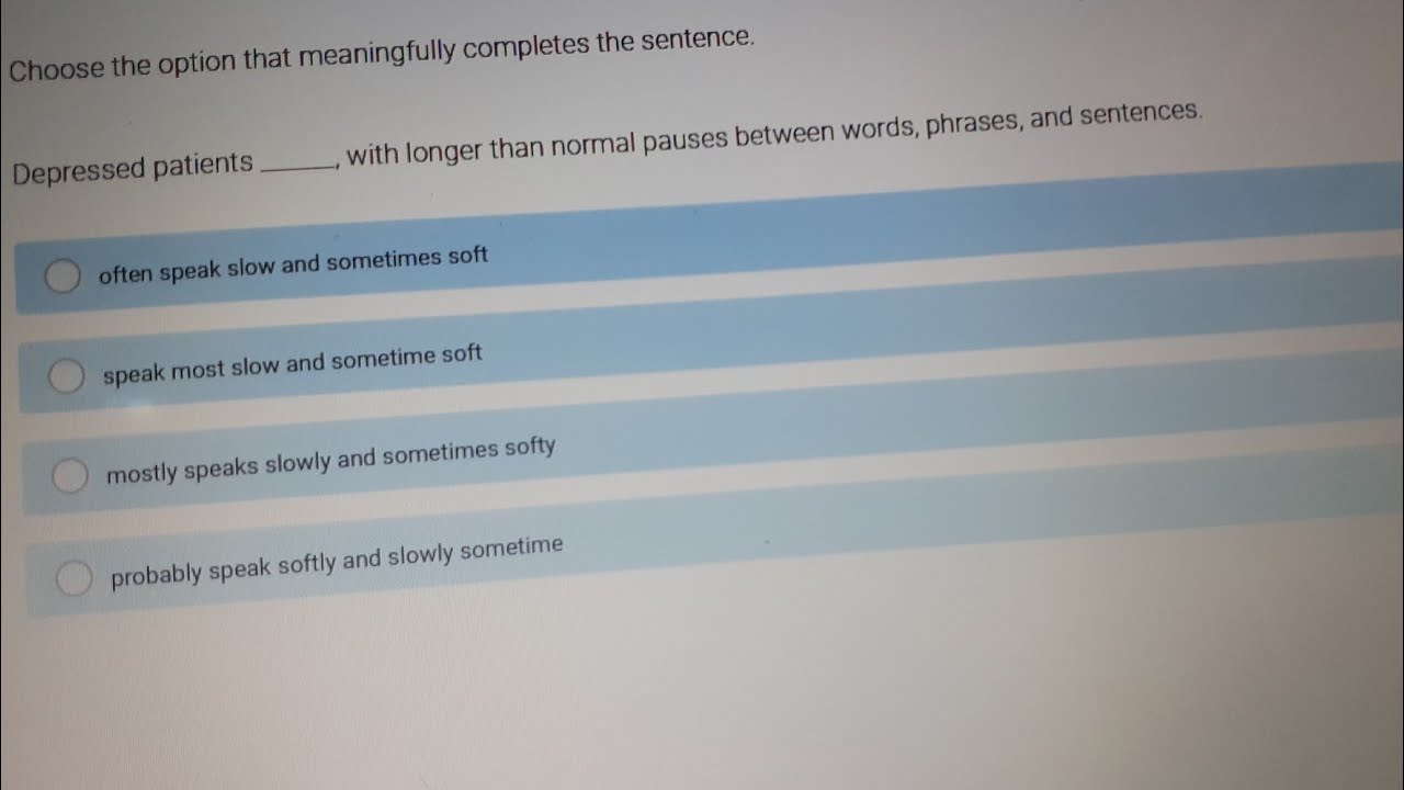 Amazon first round English grammar test