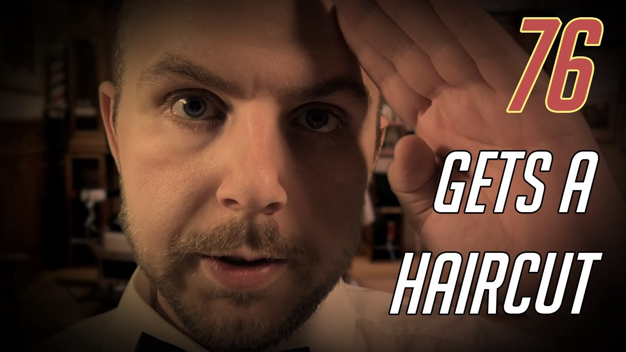 ASMR | You Need A Haircut Soldier - An Overwatch Role Play