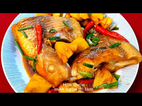 Video CÁ ĐIÊU HỒNG KHO KHÓM món ăn ngon vùng sông nước - Hữu... - youtube