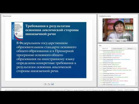 Достижение образовательных результатов на уроках формирования лексических навыков