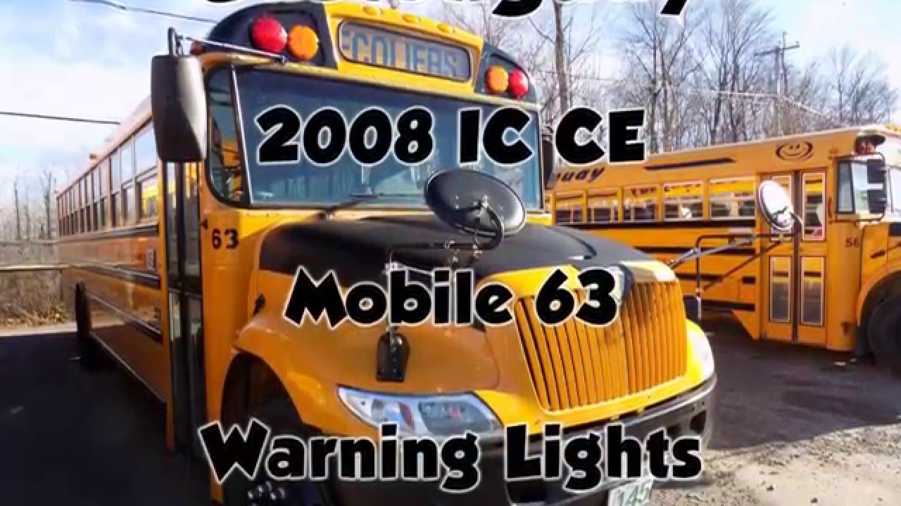 2008 ic ce warning lights youtube