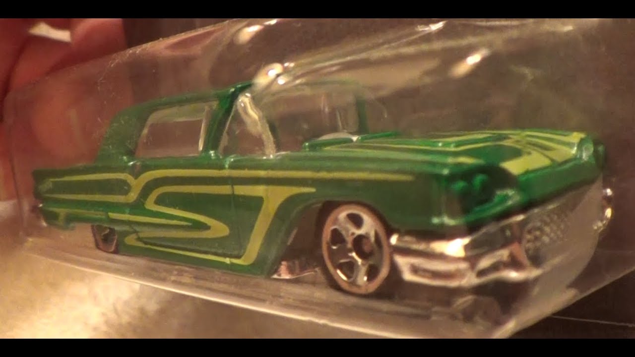 hot wheels 58 ford thunderbird