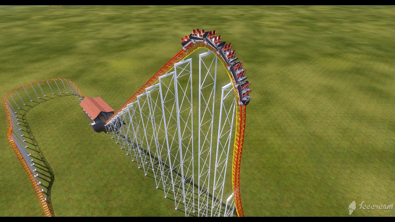 Intamin Mega Coaster (made in No Limits 2) YouTube