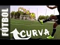 Como patear con Efecto/Curva externa 3 dedos - Chutar a porteria y Marcar Goles