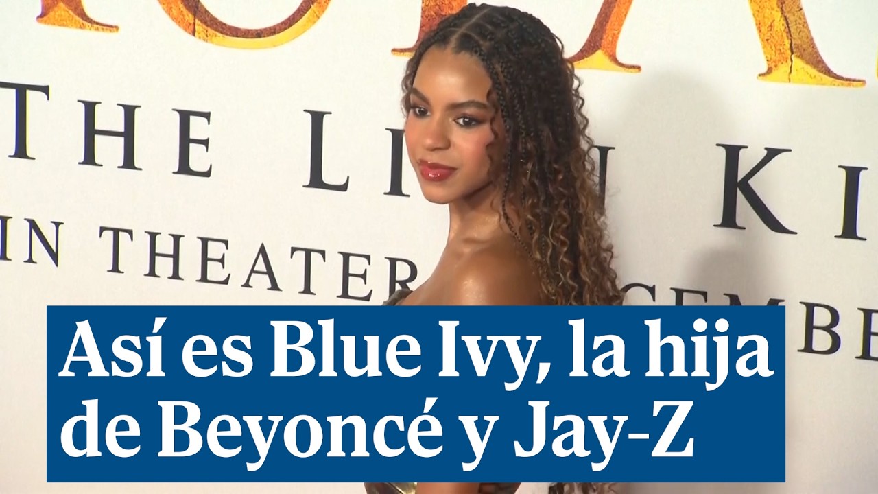 Así es Blue Ivy, la hija de Beyoncé y Jay Z que hace su primer papel en ...
