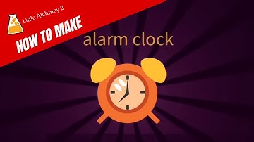 Little Alchemy 2 - How To Make Alarm Clock #gameplay