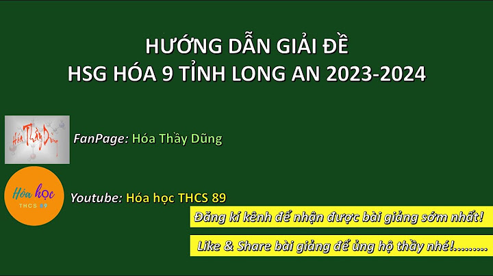 Đề thi hsg hóa 9 cấp huyện 2023-2023 đồn nai năm 2024