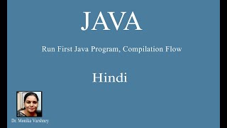Run First Java Program, Compilation Flow - Hindi