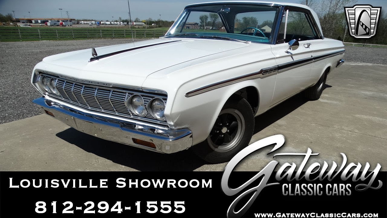 1964 Plymouth Fury, Gateway Classic Cars Louisville 2096 LOU YouTube