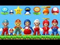 New Super Mario Bros Wii - All Power-Ups