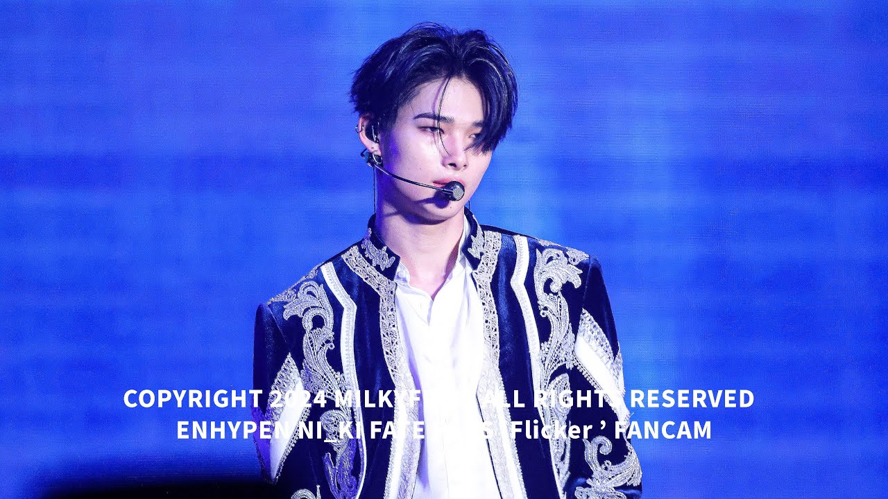 240223 ' Flicker ' FATE PLUS DAY1 ENHYPEN NI-KI FANCAM 엔하이픈