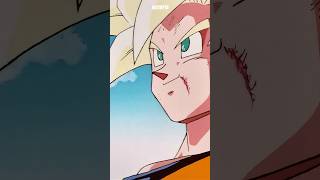 Goku gives Cell a senzu bean 😆. #shorts #dragonball #goku #cell #troll