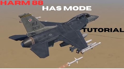 HARM-88 HAS mode Tutorial-Falcon Bms 4.37#harms #falconbms #bms4.37 #dcsworld #warthunder