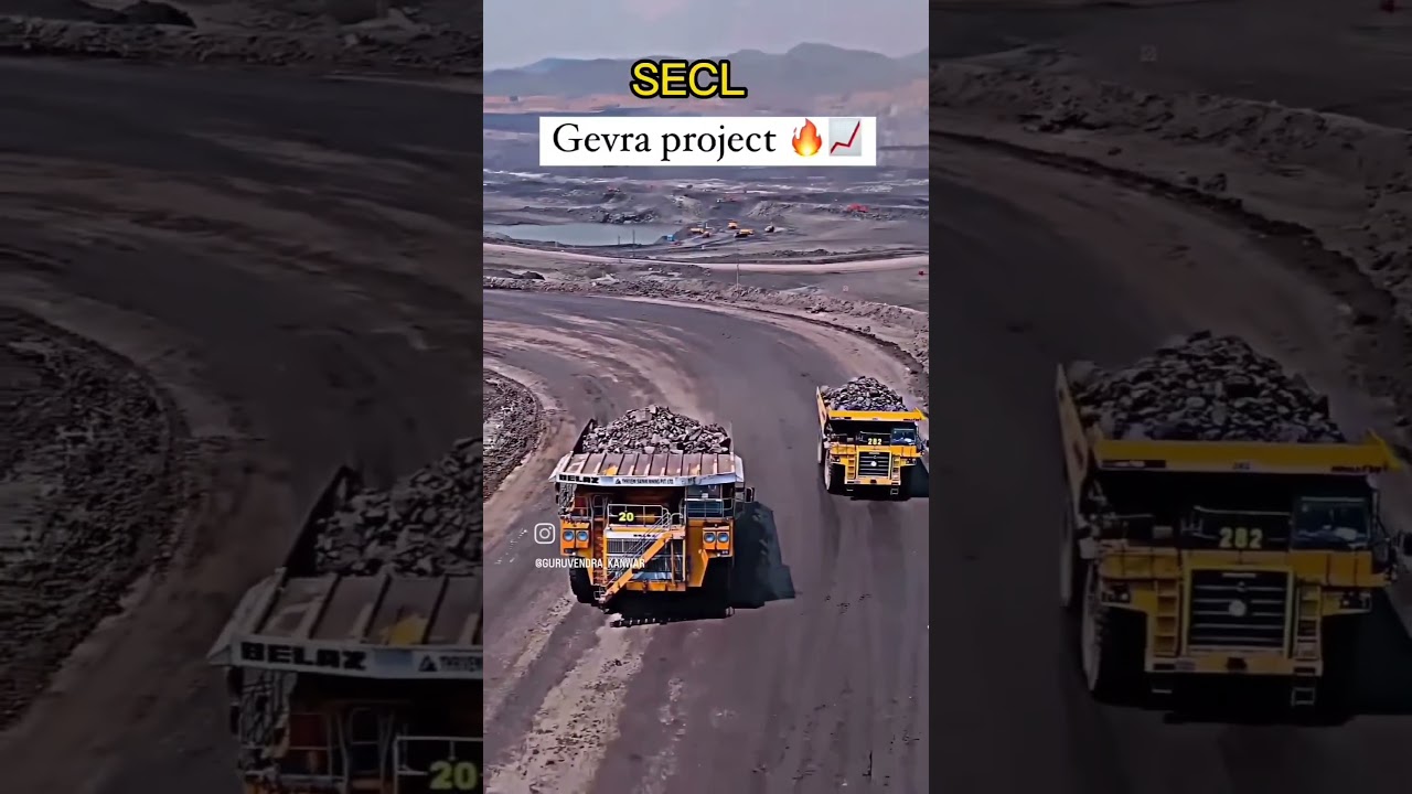 SECL  GEVRA  PROJECT  ASIA'S BIGGEST COAL MINE 