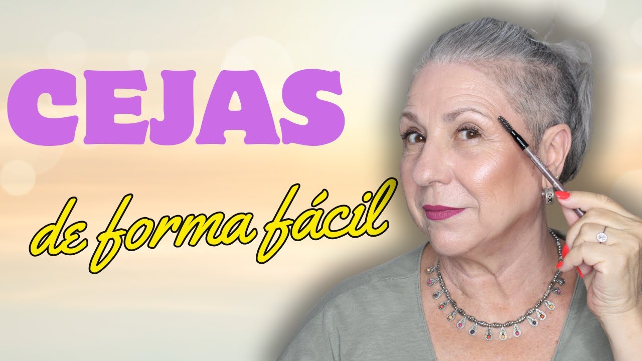 HAGO MIS CEJAS de manera SENCILLA // Makeupmasde40