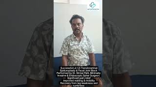 Successful Non-Surgical Spine Pain Relief | Dr. Nirmal Patil