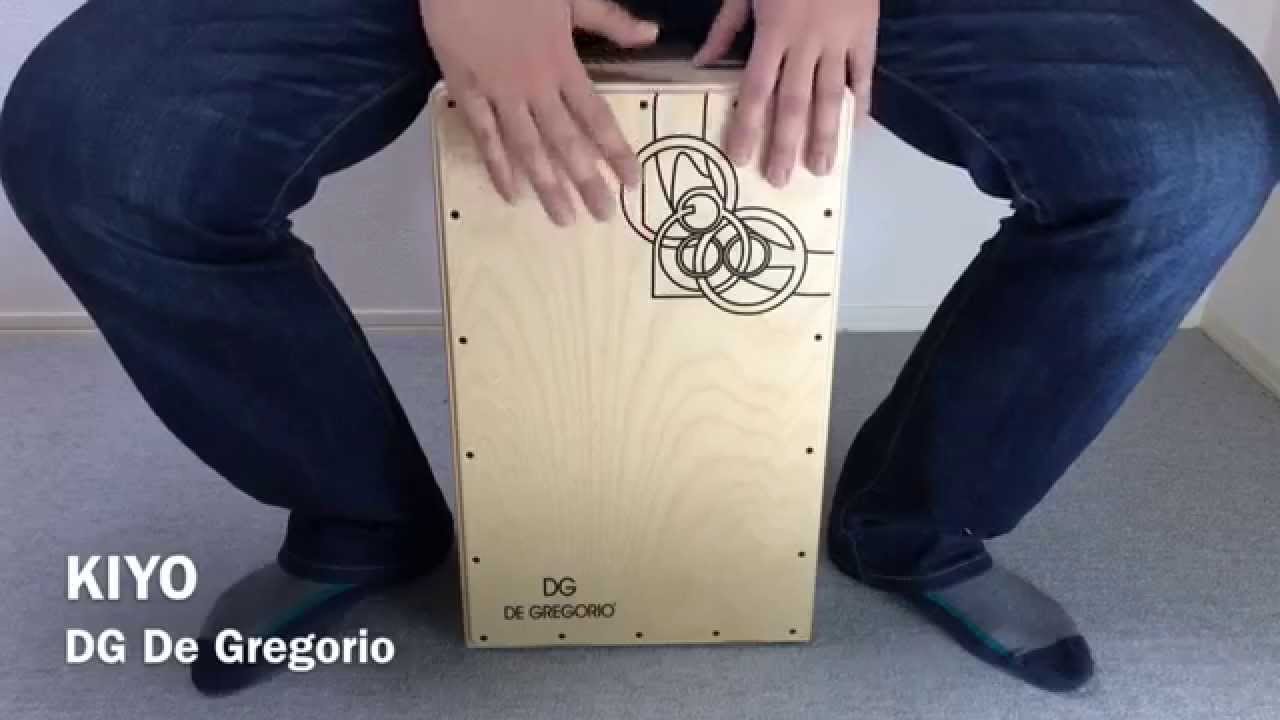 DG De Gregorio KIYO カホン 試奏動画 - YouTube