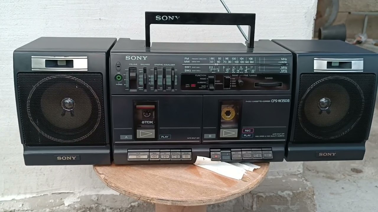 Sony - CFS-W350S - YouTube