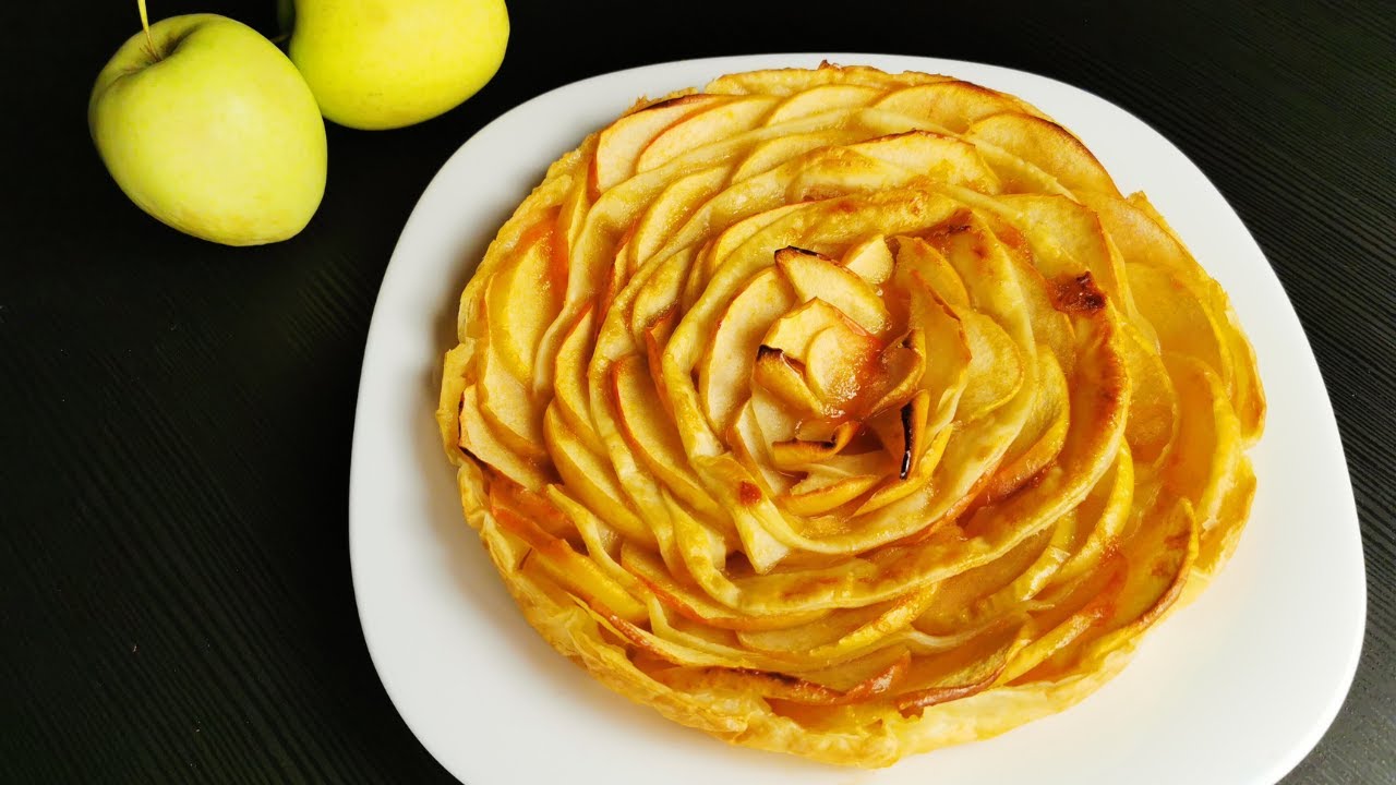 Apple Pie Puff Pastry Recipe YouTube