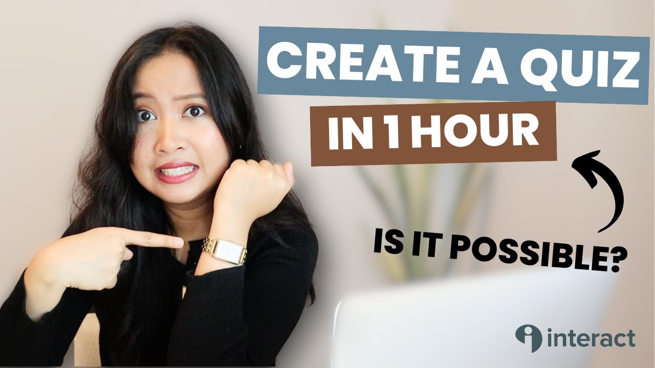 Watch Me Create a Quiz Lead Magnet in Less Than 1 Hour