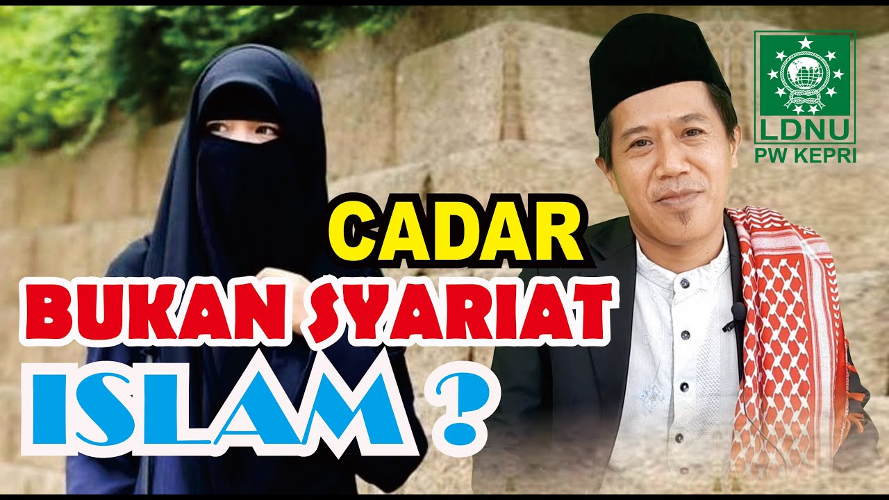 CADAR BUKAN SYARIAT ISLAM ?