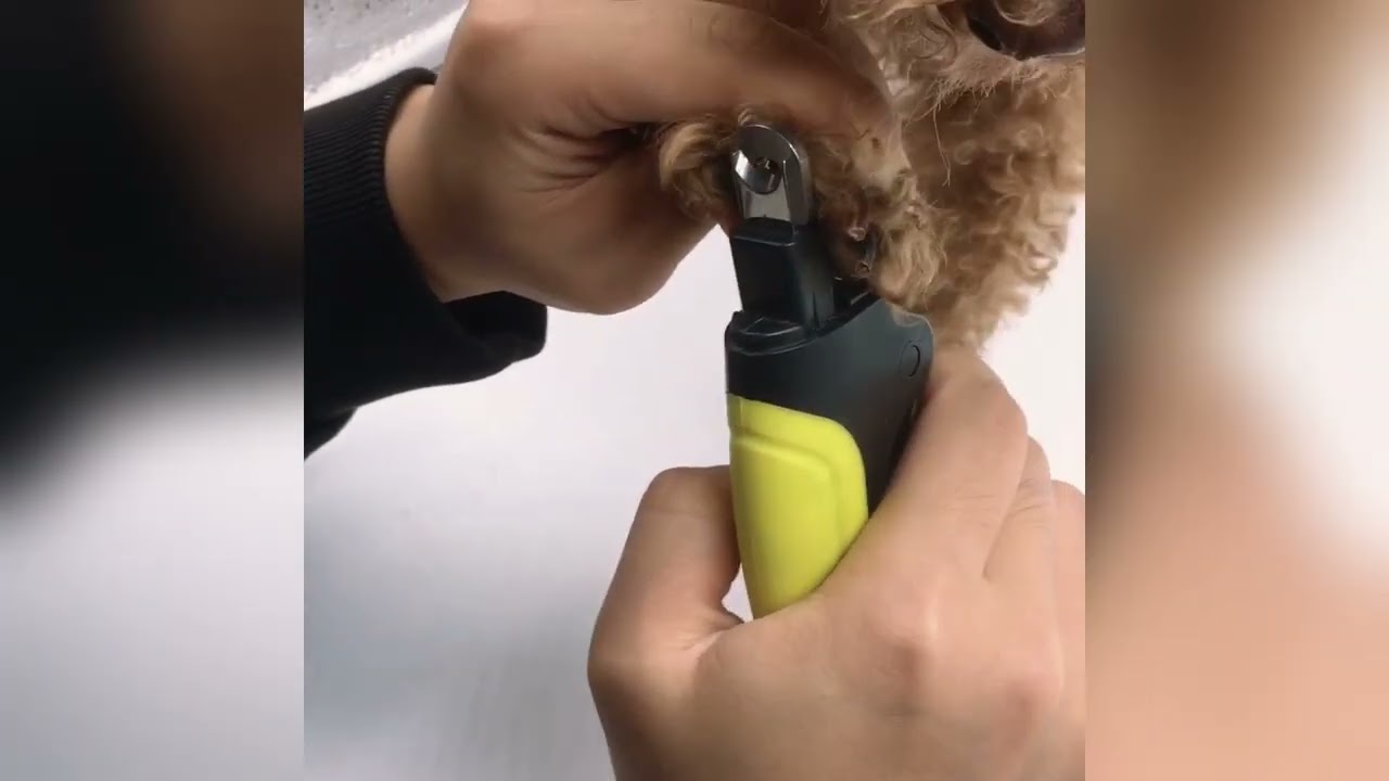 Heavy-Duty Dog Nail Clipper with Angled Blade – Sharp, Safe & Easy to Use!