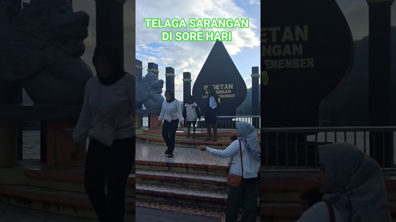 Sore Hari di Telaga Sarangan  #saranganmagetan #magetanjawatimur  #daop7madiun