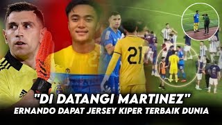 'AKUI SAVE ERNANDO' Lihat Martinez Datangi Ernando Untuk Berikan Jersey Nya