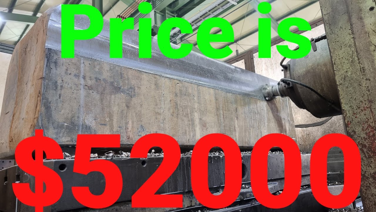 It's my first time processing titanium this big! - CNC Lathe, Vertical Lathe, Milling, Boring