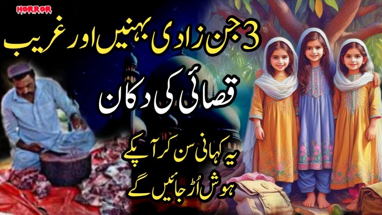3 Jinzadi Behnien Aur Ghreeb Qasai Ki Dukan | Intehai Dilchasp Khofnak Kahanj