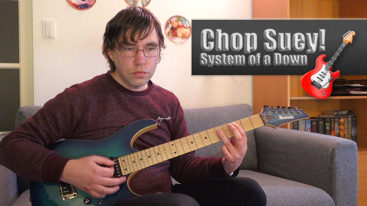 System Of A Down Chop Suey! Electric Guitar progression YouTube
