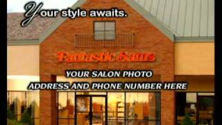 Fantastic Sams 30 Second Spot  and trailer of half hour infomercial.