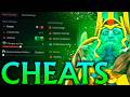 Wraith King with cheats is an unkillable king destroying everyone! Umbrella Dota 2