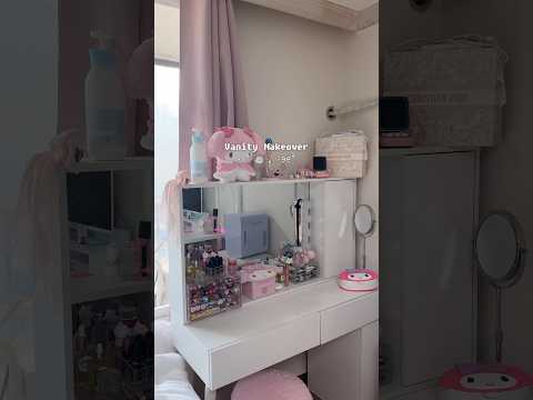 Coquette vanity makeover💝