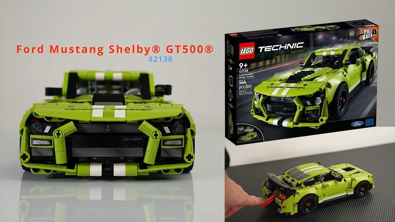 LEGO Technic 42138 Ford Mustang Shelby® GT500 Speed build and play