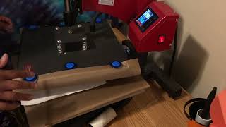 How to sublimate on Dollar tree dry erase boards: Sublimation experiment fail. Part one
