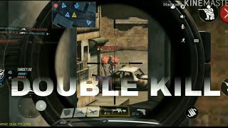 One shot double kill with sniper || CALL OF DUTY MOBILE