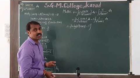Indefinite Integration | Integration of px+q/ax^2+bx+c with respect to x || linear eqn/quadratic eqn