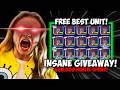 MEGA FREE ROACH PRISMATIC GIVEAWAYS! | Spongebob Tower Defense